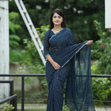 Viscose Georgette Saree