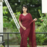 Viscose Georgette Saree