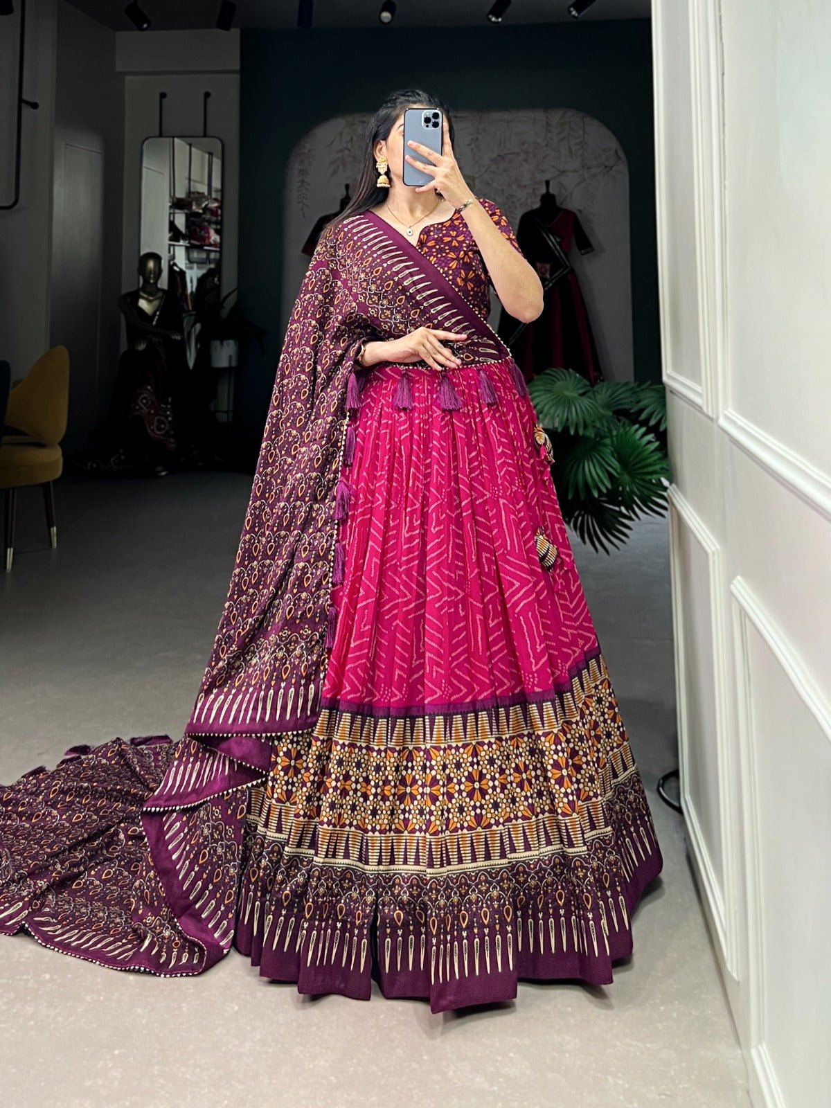 Exquisite Silk Lehenga Set - Raj Panchi