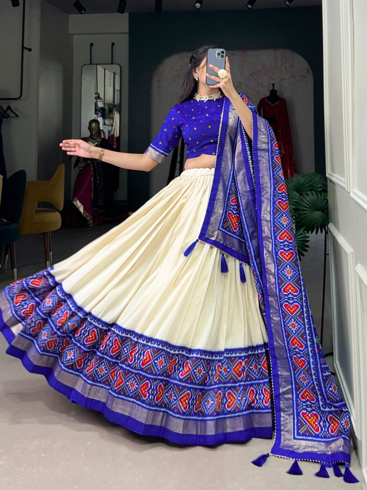 Exquisite Silk Lehenga Set - Raj Panchi