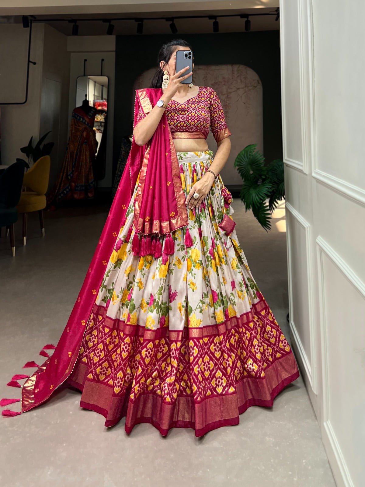 Glam Silk Lehenga Set - Raj Panchi