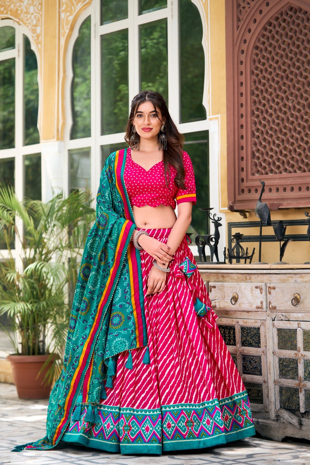 Glamorous Silk Lehenga - Raj Panchi