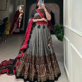 Graceful Silk Lehenga Set - Raj Panchi