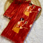 Karva Chauth Special Chinnon Saree - Raj Panchi