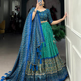 Opulent Silk Lehenga Set - Raj Panchi