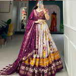 Radiant Silk Lehenga Set - Raj Panchi