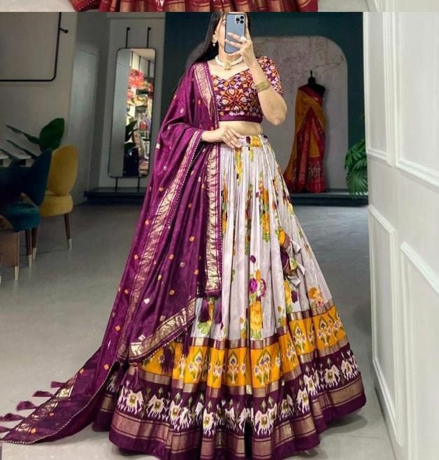 Radiant Silk Lehenga Set - Raj Panchi