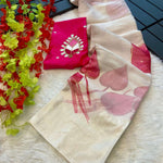 Soft Organza Saree - Raj Panchi