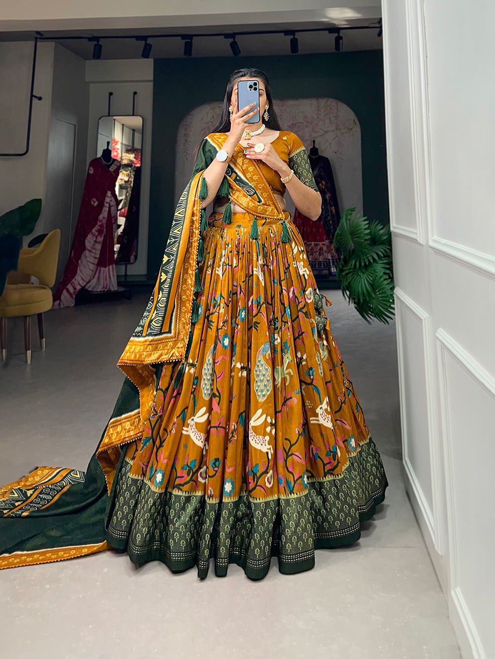 Stunning Silk Lehenga Set - Raj Panchi